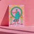 Greek Statue on Roller Skates Art Print